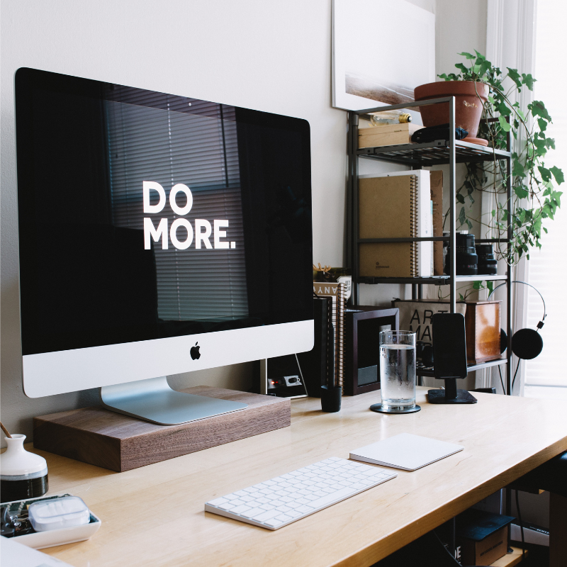 A symbolic image depicting a website driving business operations